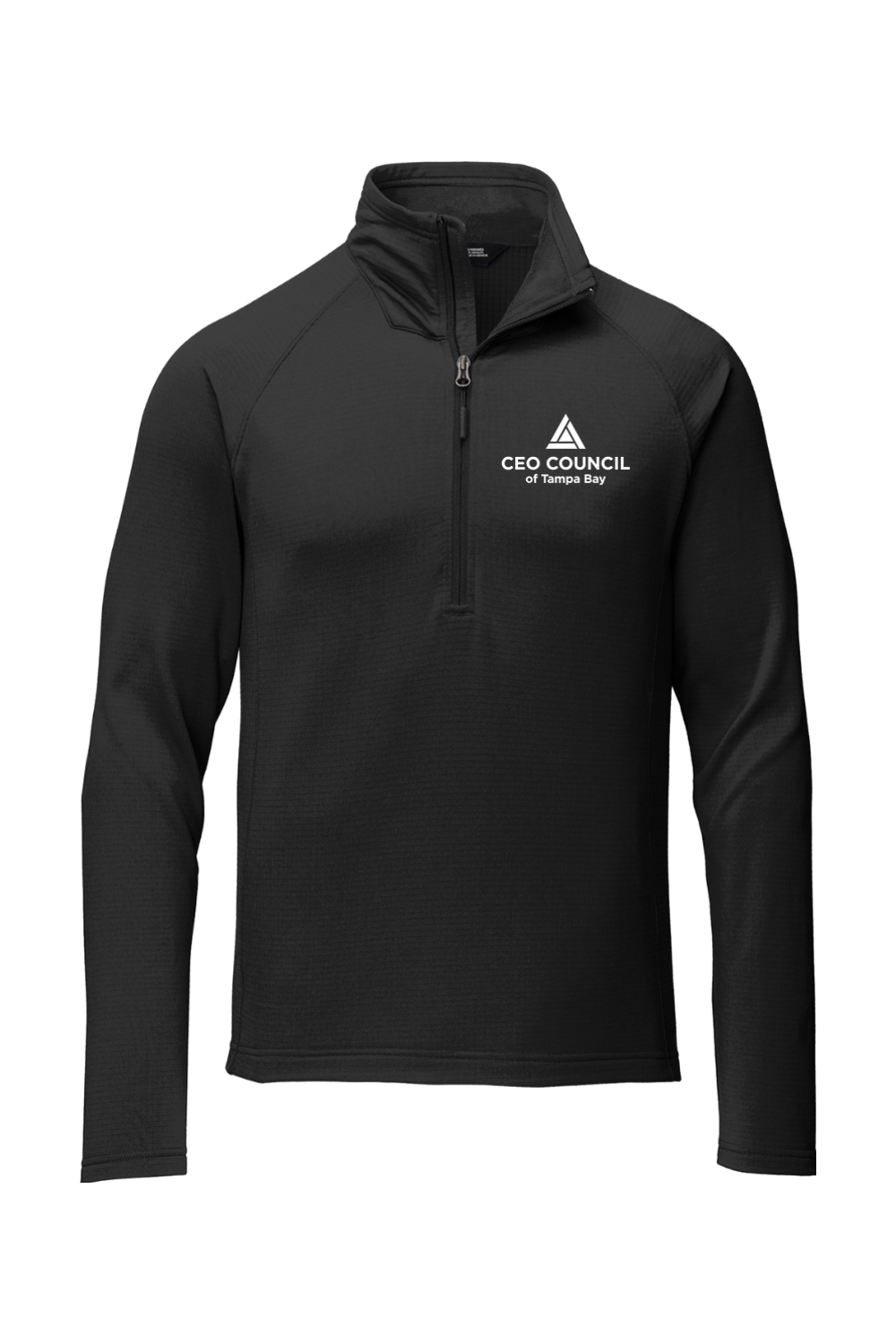 CEO Council Men's North Face Mountain Peaks 1/4-Zip Fleece Signature Lacrosse