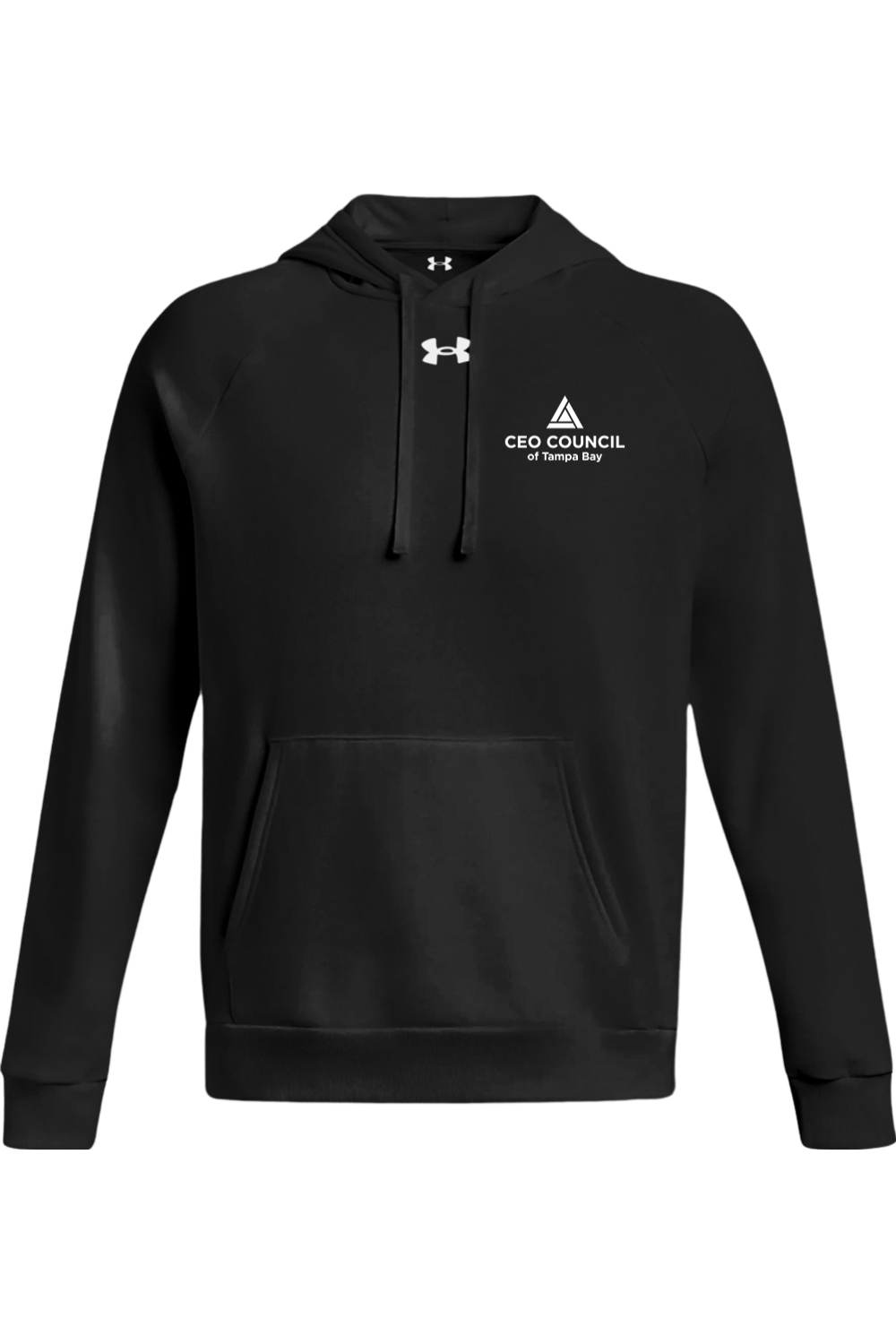 CEO Council Men's Under Armour Men's Rival Fleece Hooded Sweatshirt Signature Lacrosse