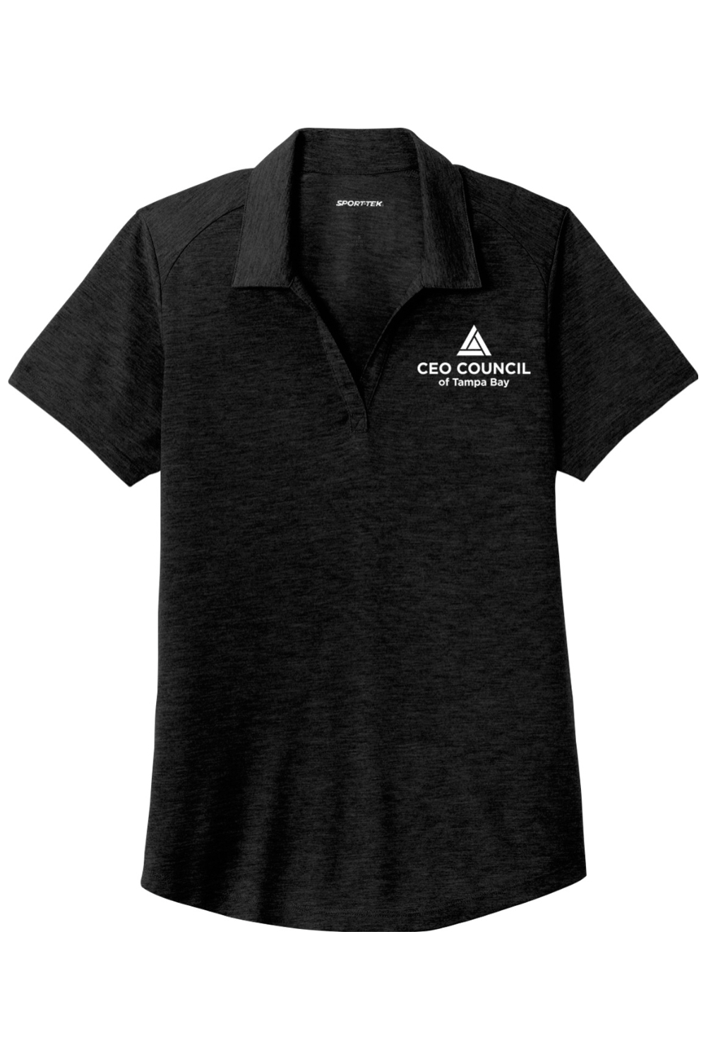 CEO Council Sport-Tek Ladies PosiCharge Tri-Blend Wicking Polo Signature Lacrosse