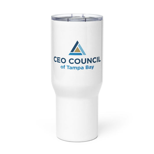 CEO Council Travel Mug with a Handle Signature Lacrosse