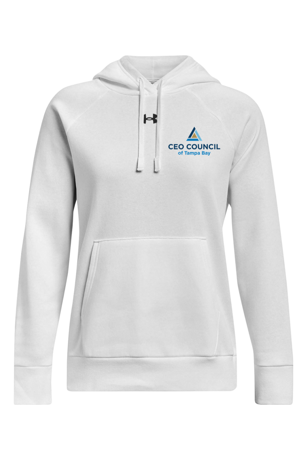 CEO Council Women's Under Armour Ladies' Rival Fleece Hooded Sweatshirt Signature Lacrosse