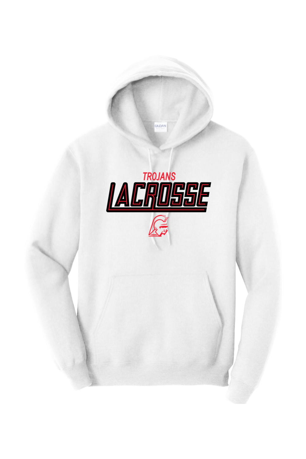 CG Trojan Youth Lacrosse Adult Heavyweight Hoodie Signature Lacrosse