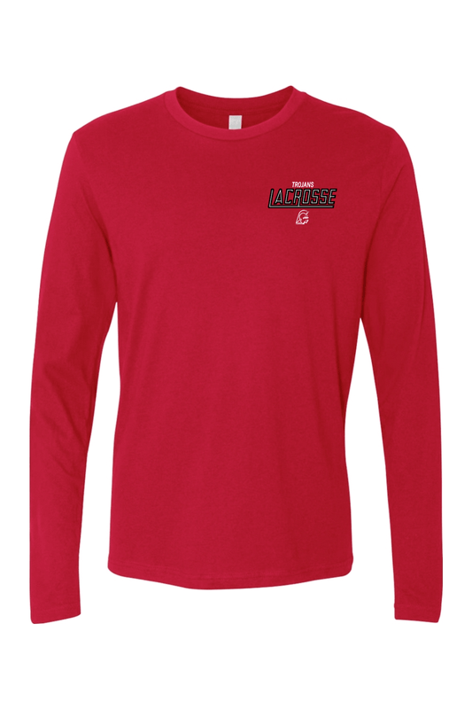 CG Trojan Youth Lacrosse Adult Long Sleeve T-Shirt Signature Lacrosse