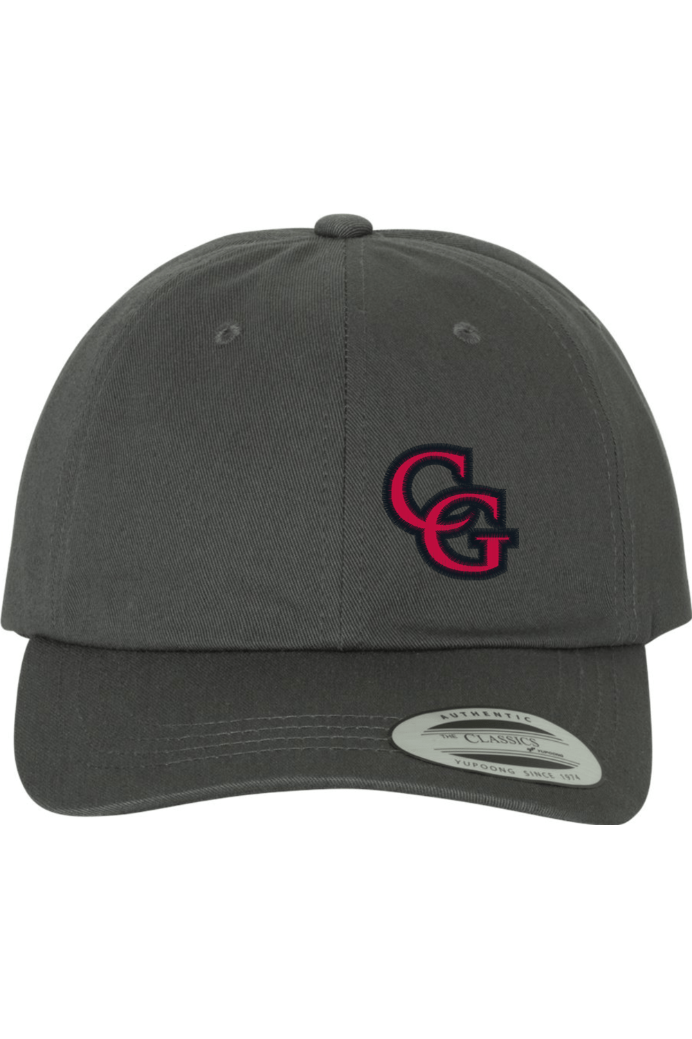 CG Trojan Youth Lacrosse Embroidered Dad Hat Signature Lacrosse