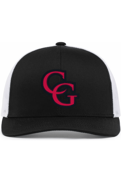 CG Trojan Youth Lacrosse Embroidered Trucker Hat Signature Lacrosse