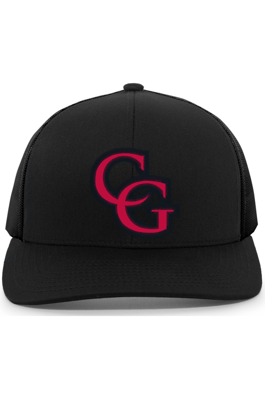 CG Trojan Youth Lacrosse Embroidered Trucker Hat Signature Lacrosse