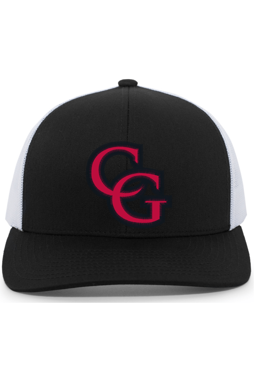 CG Trojan Youth Lacrosse Embroidered Trucker Hat Signature Lacrosse