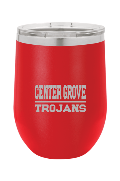 CG Trojan Youth Lacrosse Insulated Wine Tumbler Signature Lacrosse