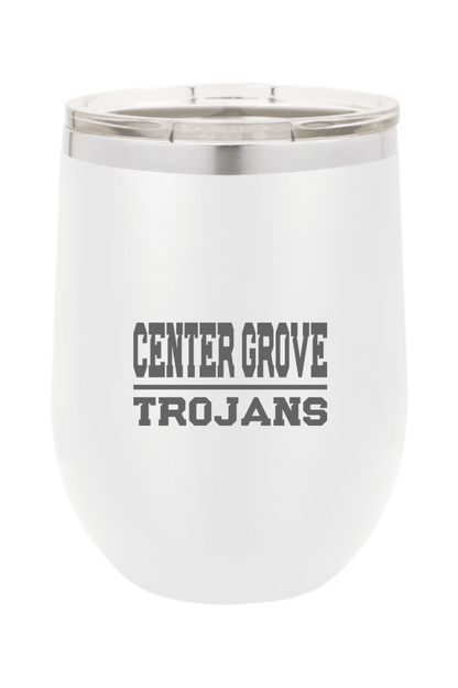 CG Trojan Youth Lacrosse Insulated Wine Tumbler Signature Lacrosse