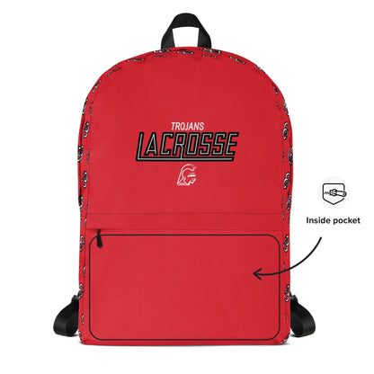 CG Trojan Youth Lacrosse Travel Backpack Signature Lacrosse