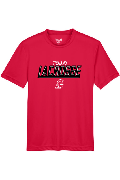 CG Trojan Youth Lacrosse Youth Athletic T-Shirt Signature Lacrosse