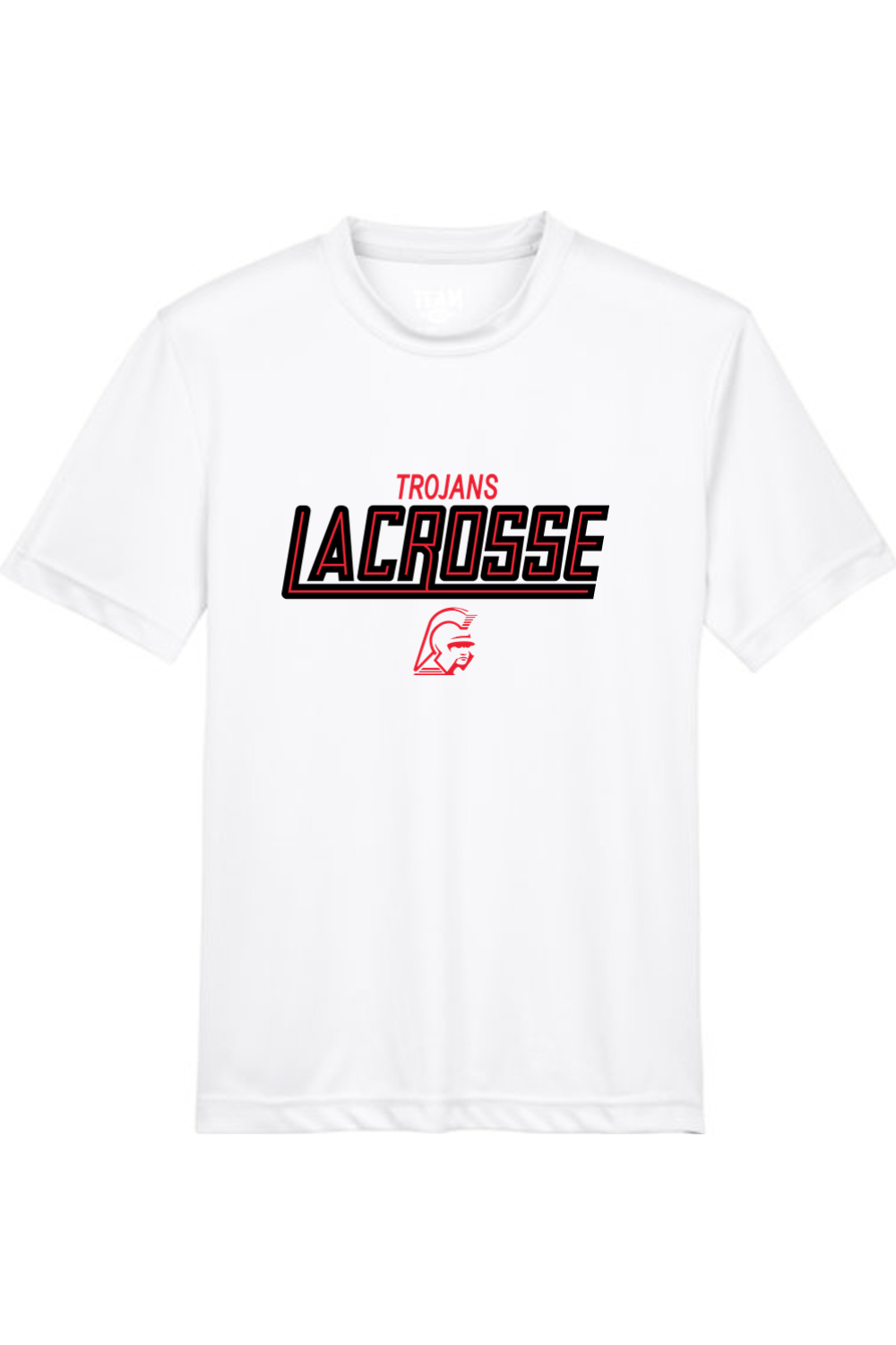 CG Trojan Youth Lacrosse Youth Athletic T-Shirt Signature Lacrosse