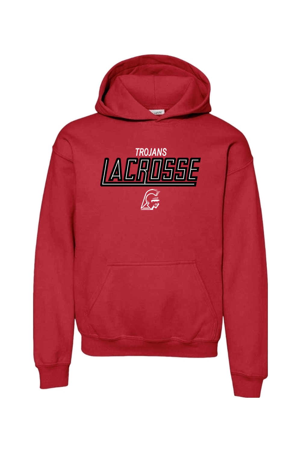 CG Trojan Youth Lacrosse Youth Hoodie Signature Lacrosse