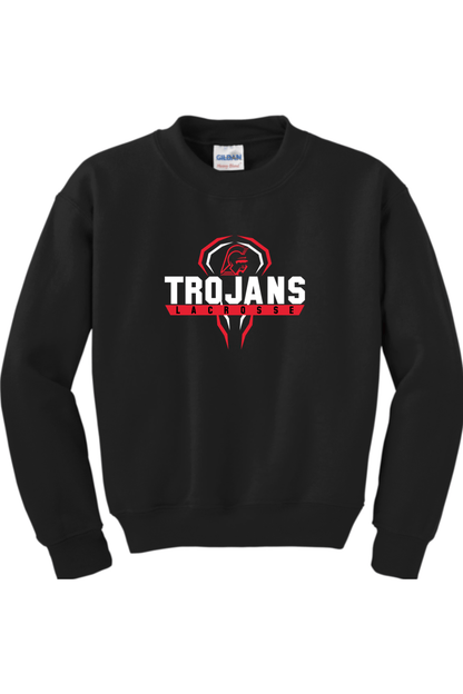 CG Trojan Youth Lacrosse Youth Sweatshirt Signature Lacrosse