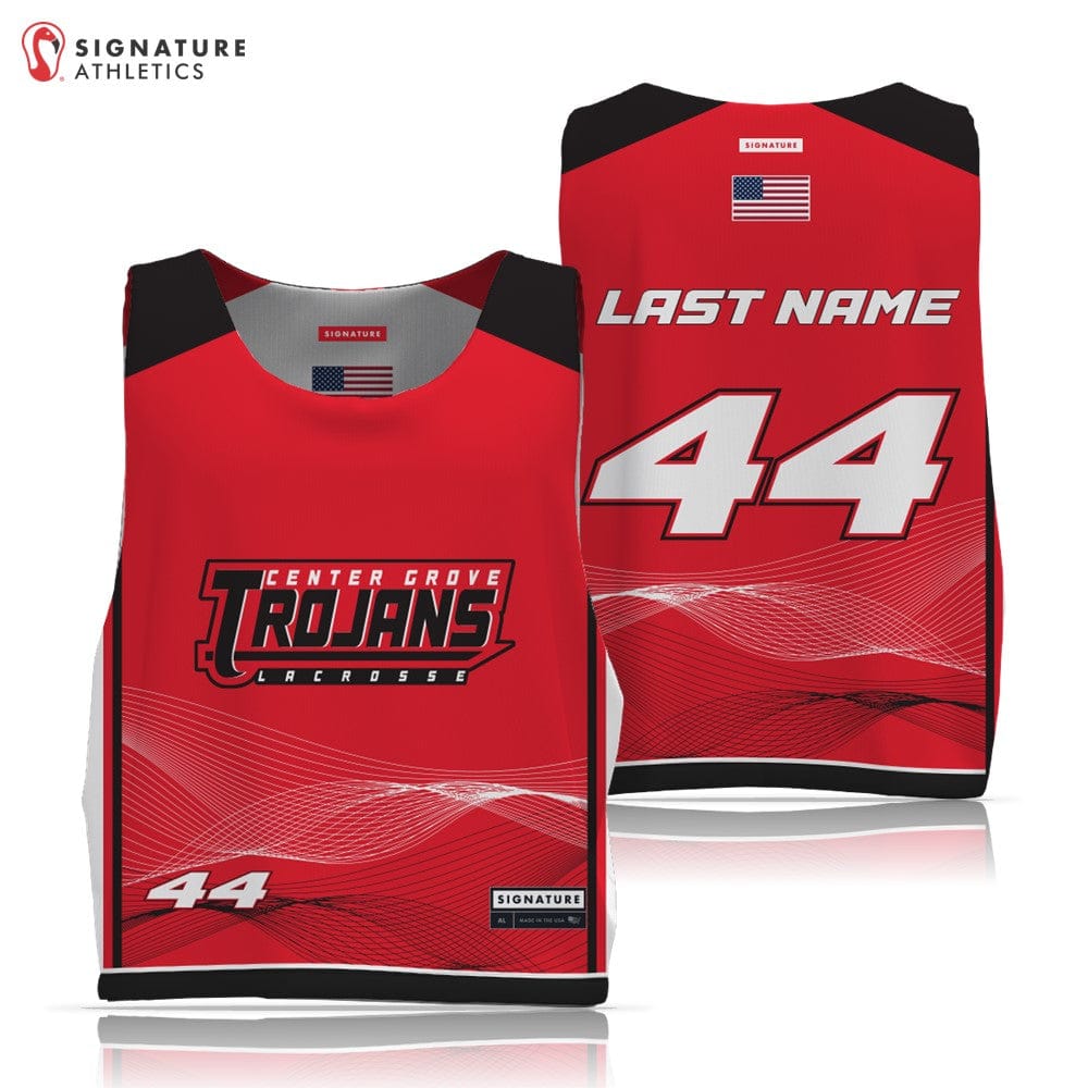 CG Trojans Lacrosse 8U Practice Pinnie Signature Lacrosse