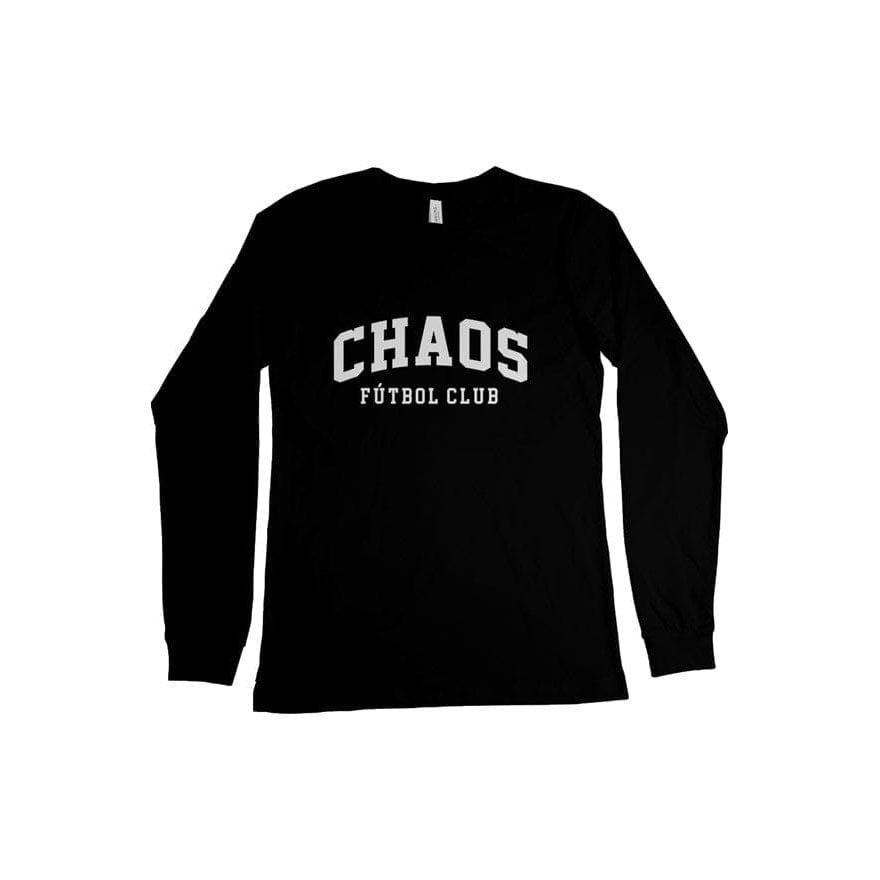 Chaos FC Adult Cotton Long Sleeve T-Shirt Signature Lacrosse