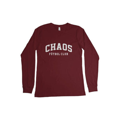 Chaos FC Adult Cotton Long Sleeve T-Shirt Signature Lacrosse