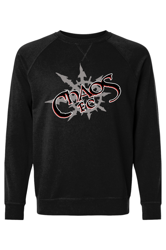 Chaos FC Adult Heavyweight Raglan Long Sleeve Signature Lacrosse