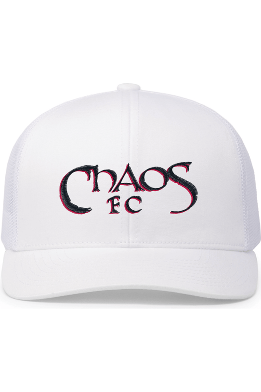 Chaos FC Embroidered Trucker Hat Signature Lacrosse