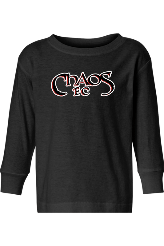 Chaos FC Toddler Long Sleeve T-Shirt Signature Lacrosse