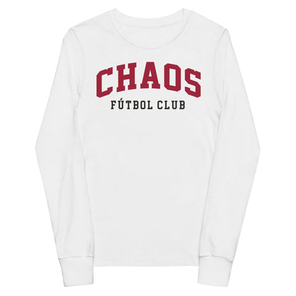 Chaos FC Youth Cotton Long Sleeve T-Shirt Signature Lacrosse