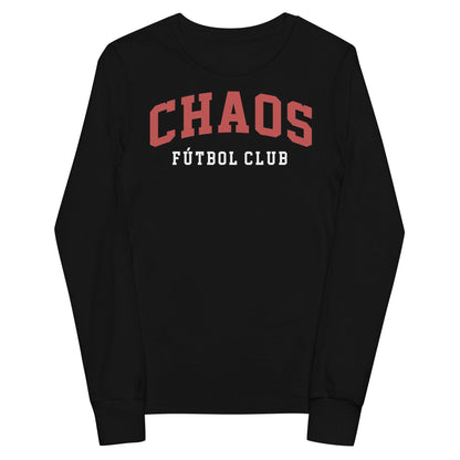 Chaos FC Youth Cotton Long Sleeve T-Shirt Signature Lacrosse