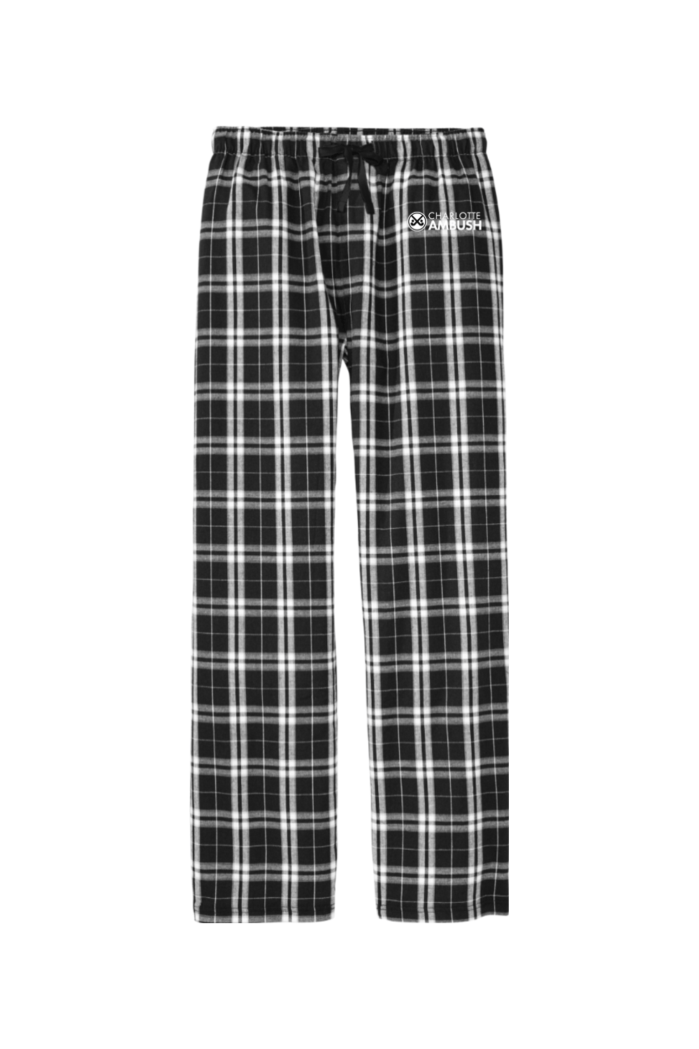 Charlotte Ambush Field Hockey Club Adult Men's Flannel Plaid Pants Signature Lacrosse