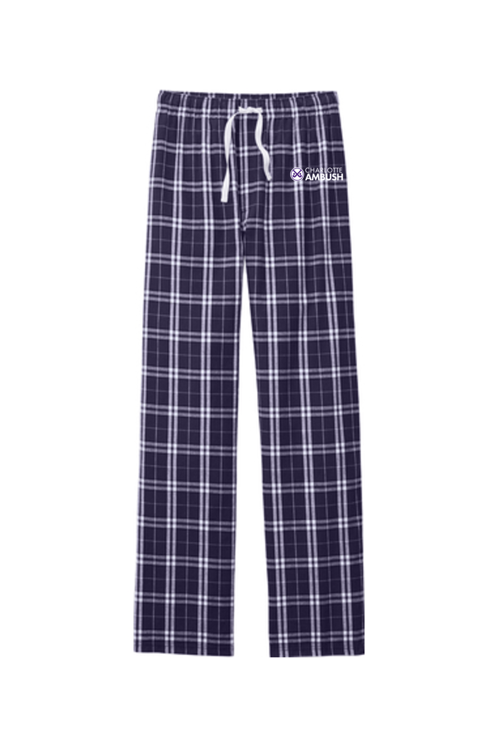 Charlotte Ambush Field Hockey Club Adult Men's Flannel Plaid Pants Signature Lacrosse