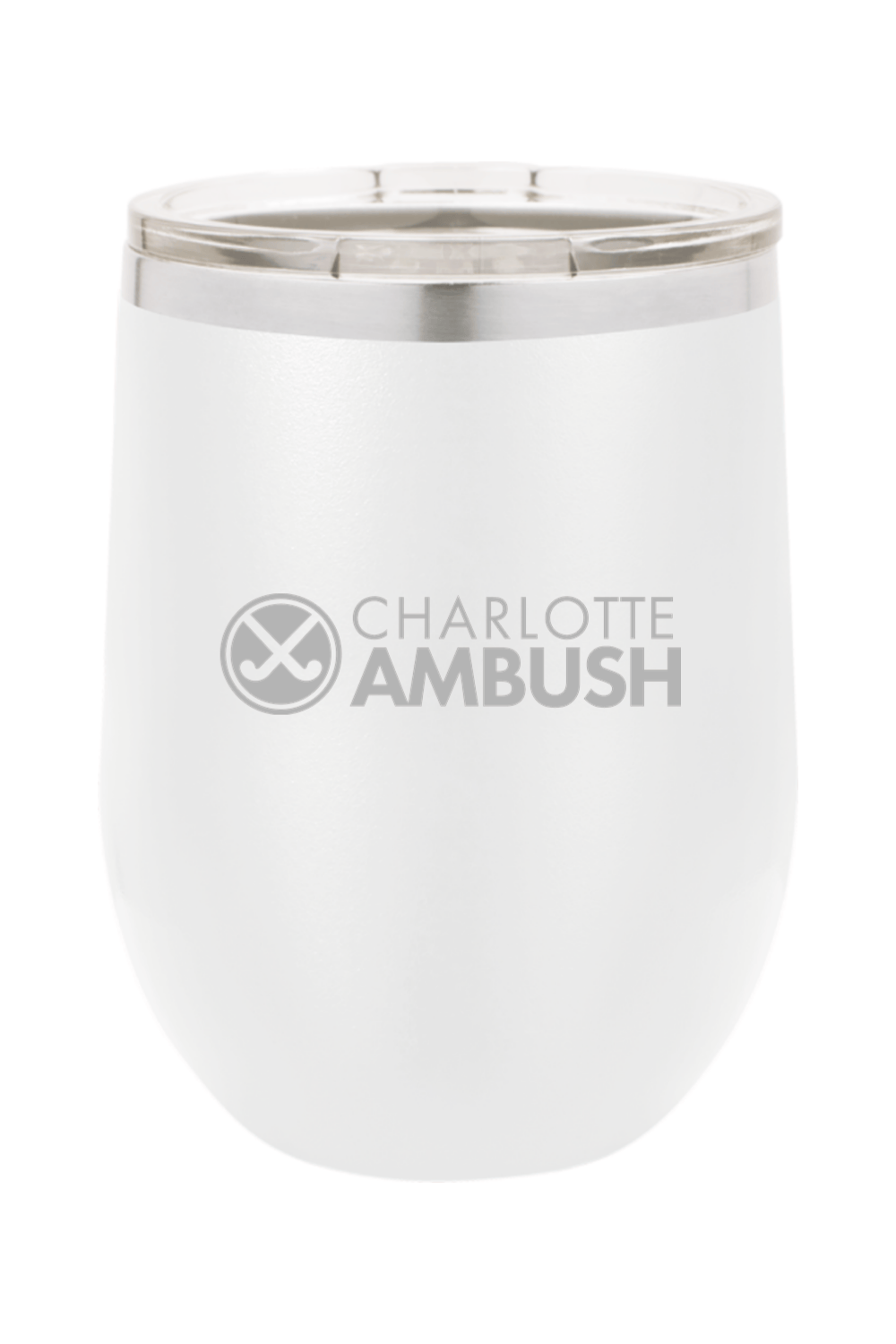 Charlotte Ambush Field Hockey Club Insulated Wine Tumbler Signature Lacrosse