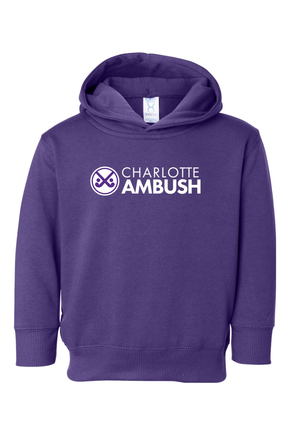 Charlotte Ambush Field Hockey Club Toddler Fleece Hoodie Signature Lacrosse