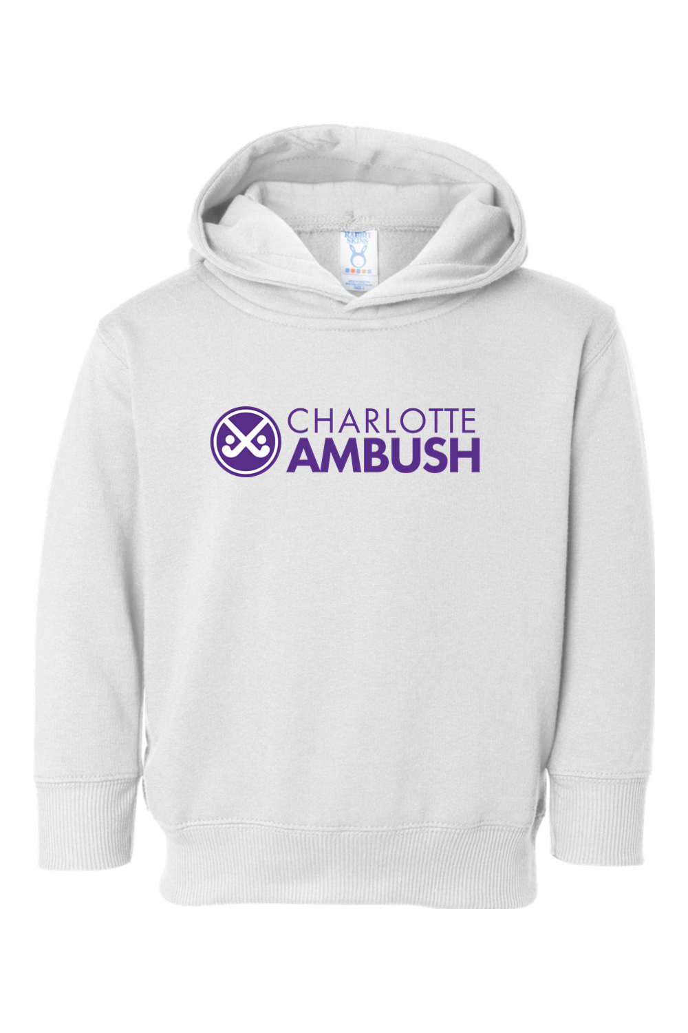 Charlotte Ambush Field Hockey Club Toddler Fleece Hoodie Signature Lacrosse