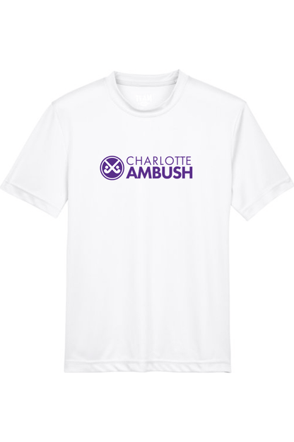 Charlotte Ambush Field Hockey Club Youth Athletic T-Shirt Signature Lacrosse