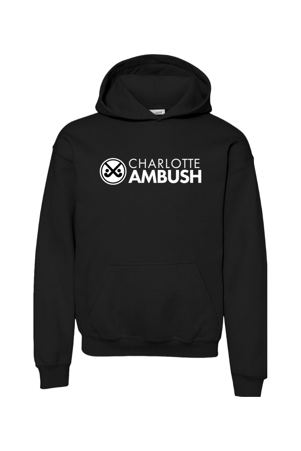 Charlotte Ambush Field Hockey Club Youth Hoodie Signature Lacrosse