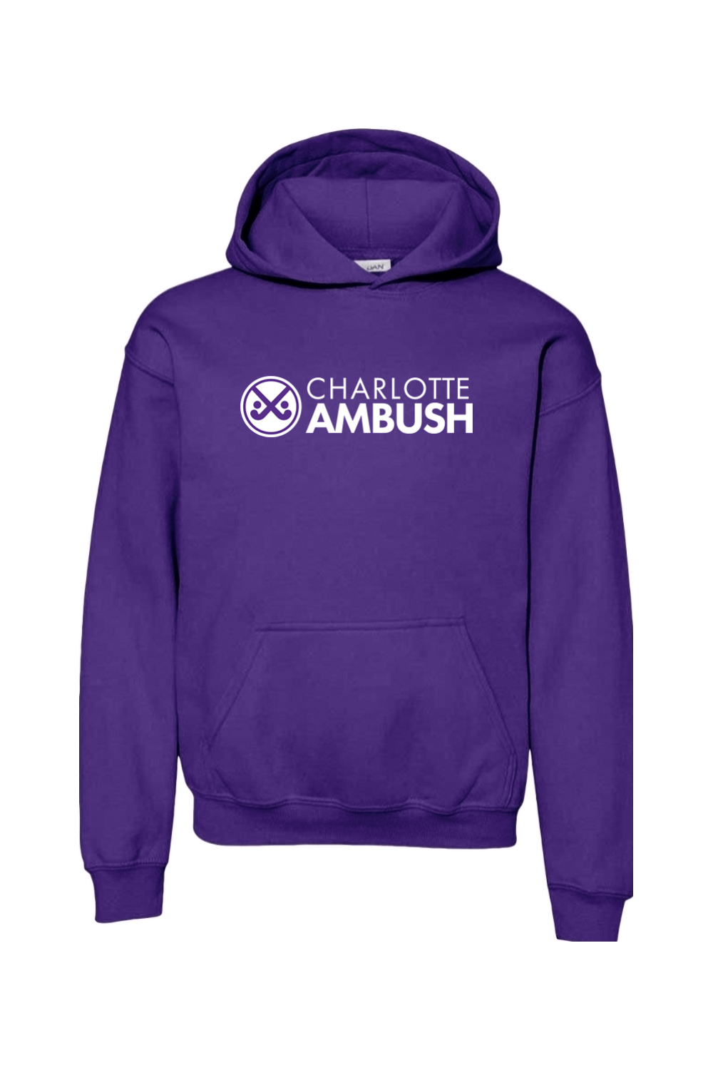 Charlotte Ambush Field Hockey Club Youth Hoodie Signature Lacrosse