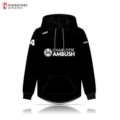 Charlotte Ambush Women's Dye Sub Scuba Hoodie Signature Lacrosse