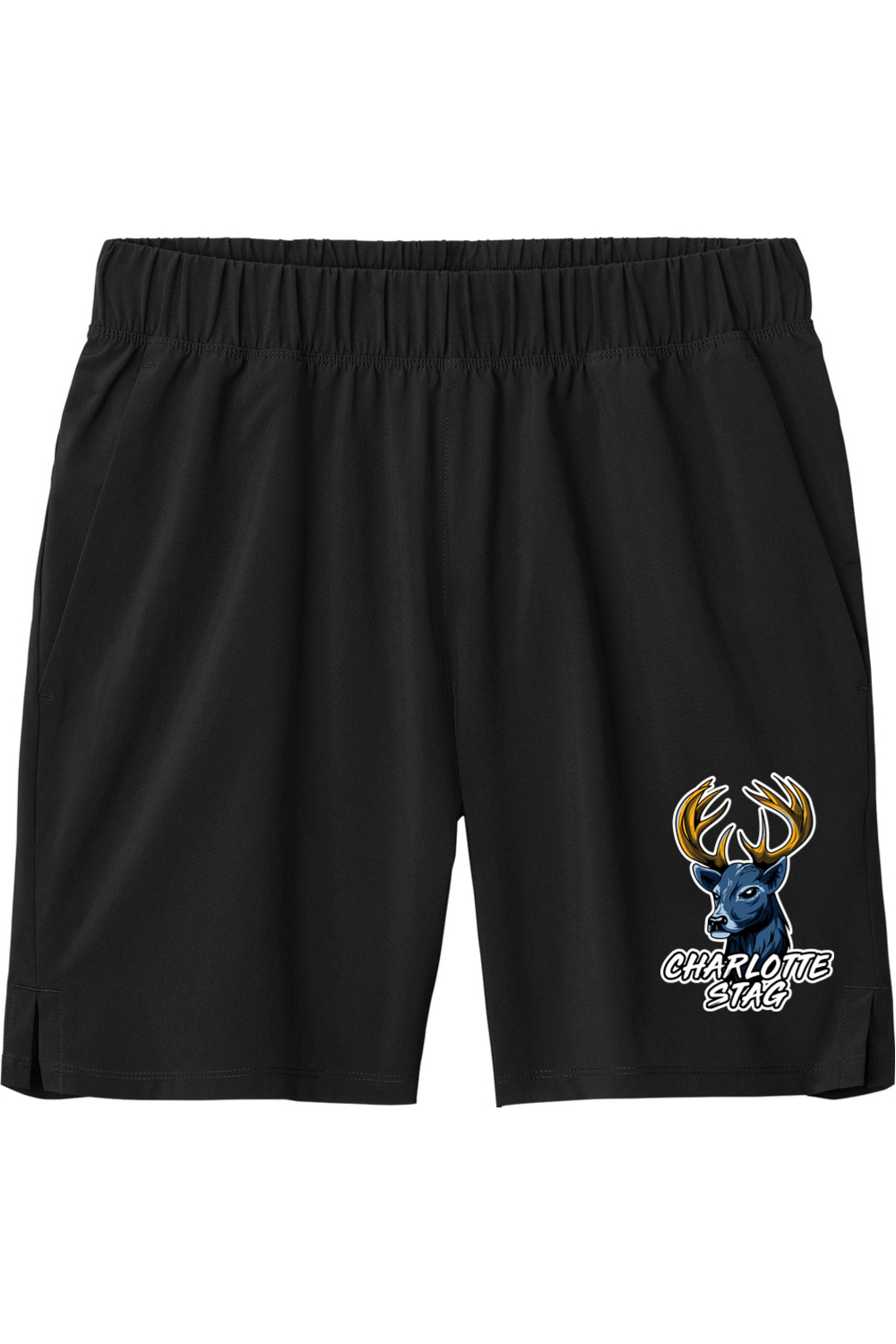 Charlotte Stag LC Adult Athletic Men's Shorts Signature Lacrosse