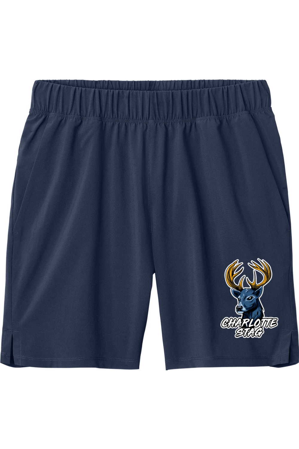 Charlotte Stag LC Adult Athletic Men's Shorts Signature Lacrosse