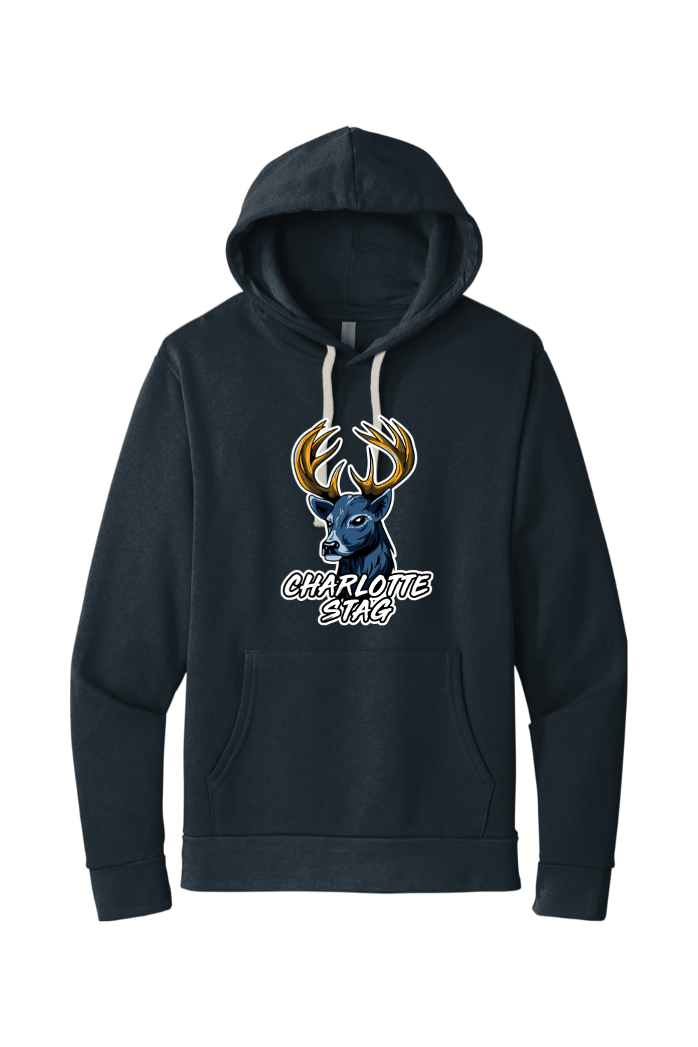 Charlotte Stag LC Adult Lightweight Hoodie Signature Lacrosse