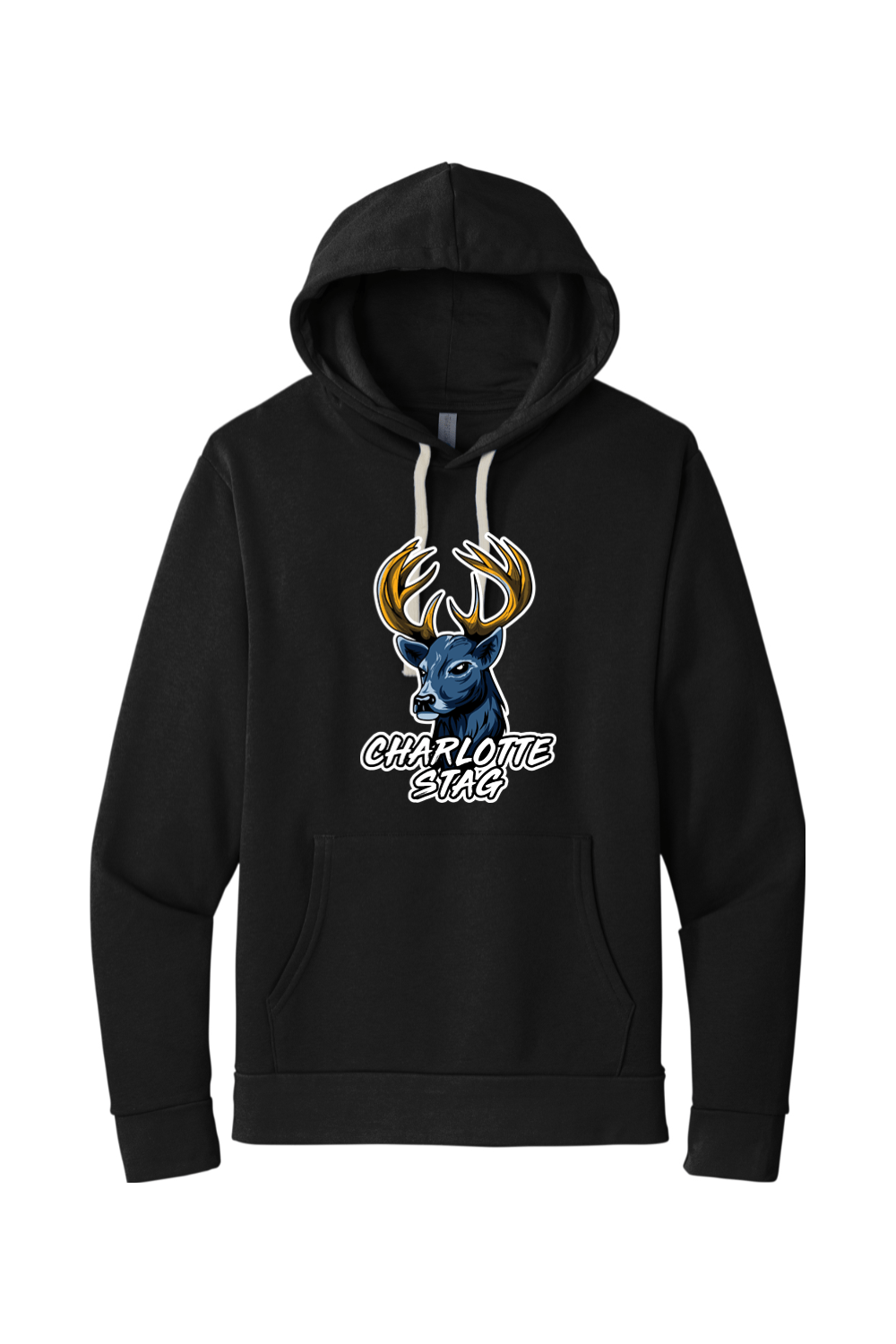 Charlotte Stag LC Adult Lightweight Hoodie Signature Lacrosse