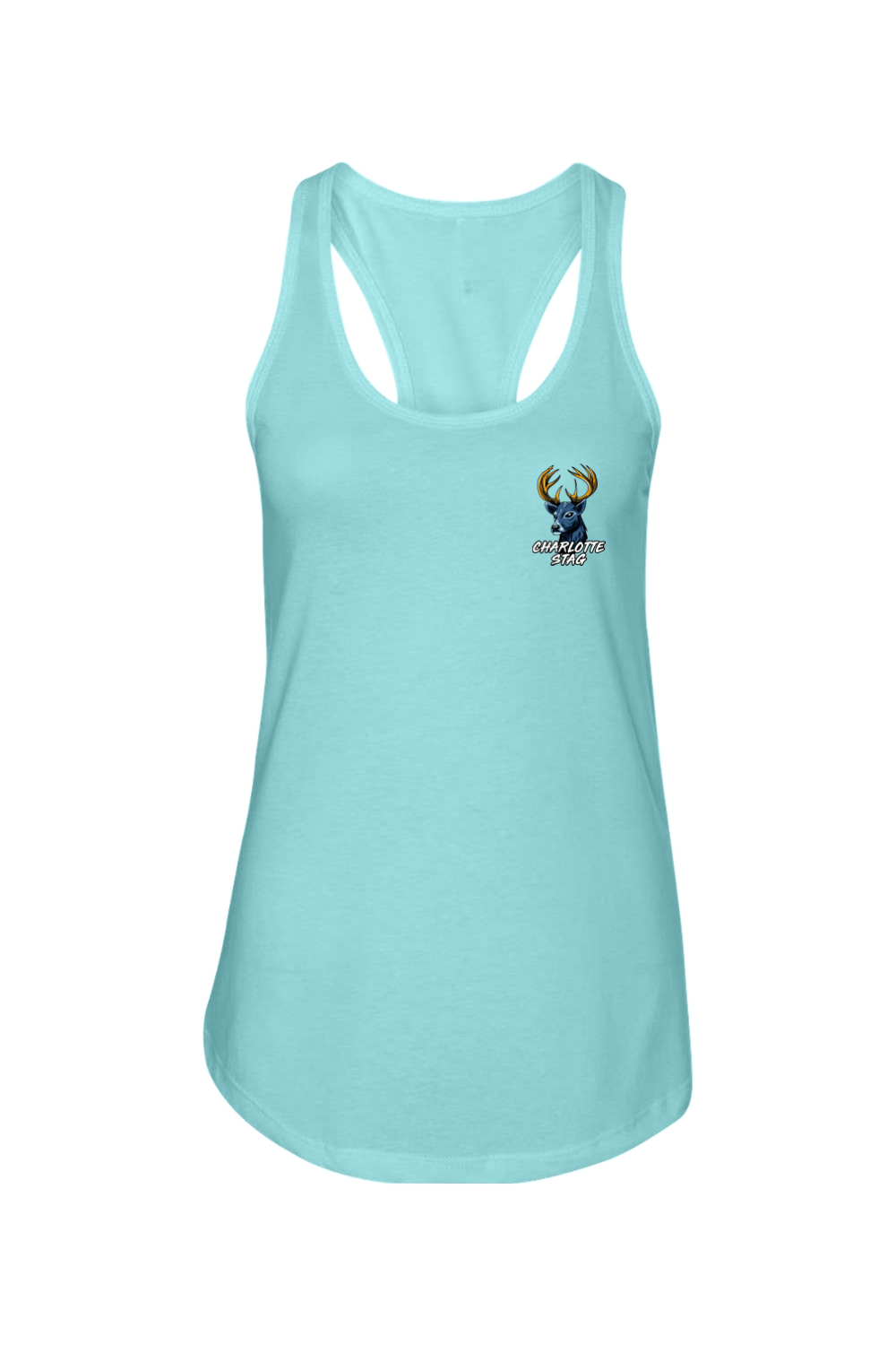 Charlotte Stag LC Adult Women's Tank Top Signature Lacrosse