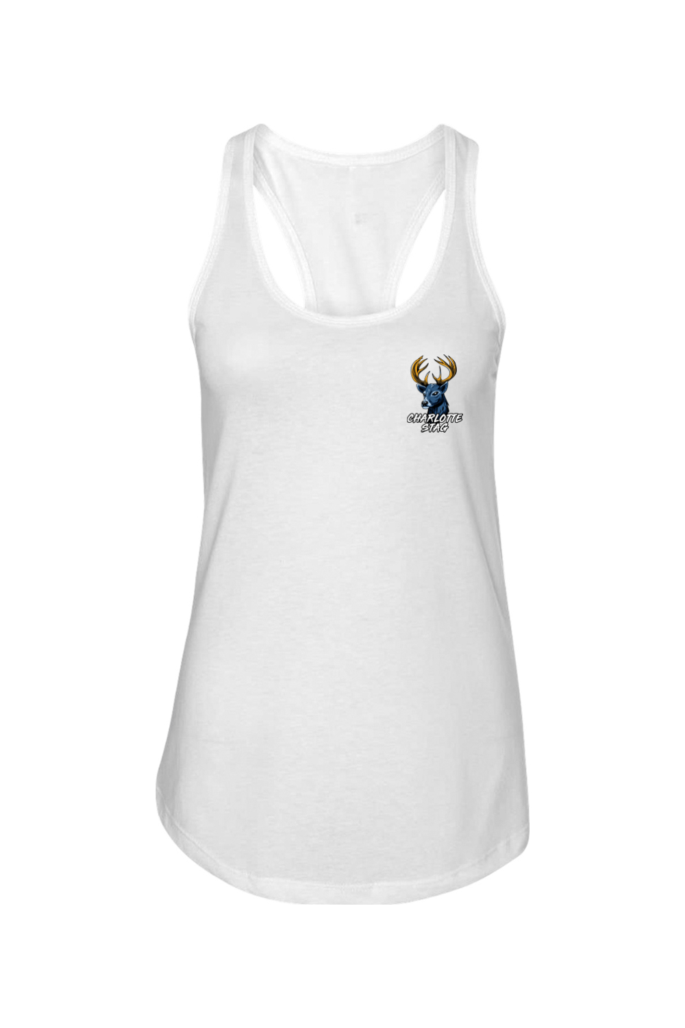 Charlotte Stag LC Adult Women's Tank Top Signature Lacrosse