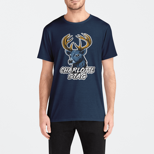 Charlotte Stag LC Athletic T-Shirt (Men's) Signature Lacrosse