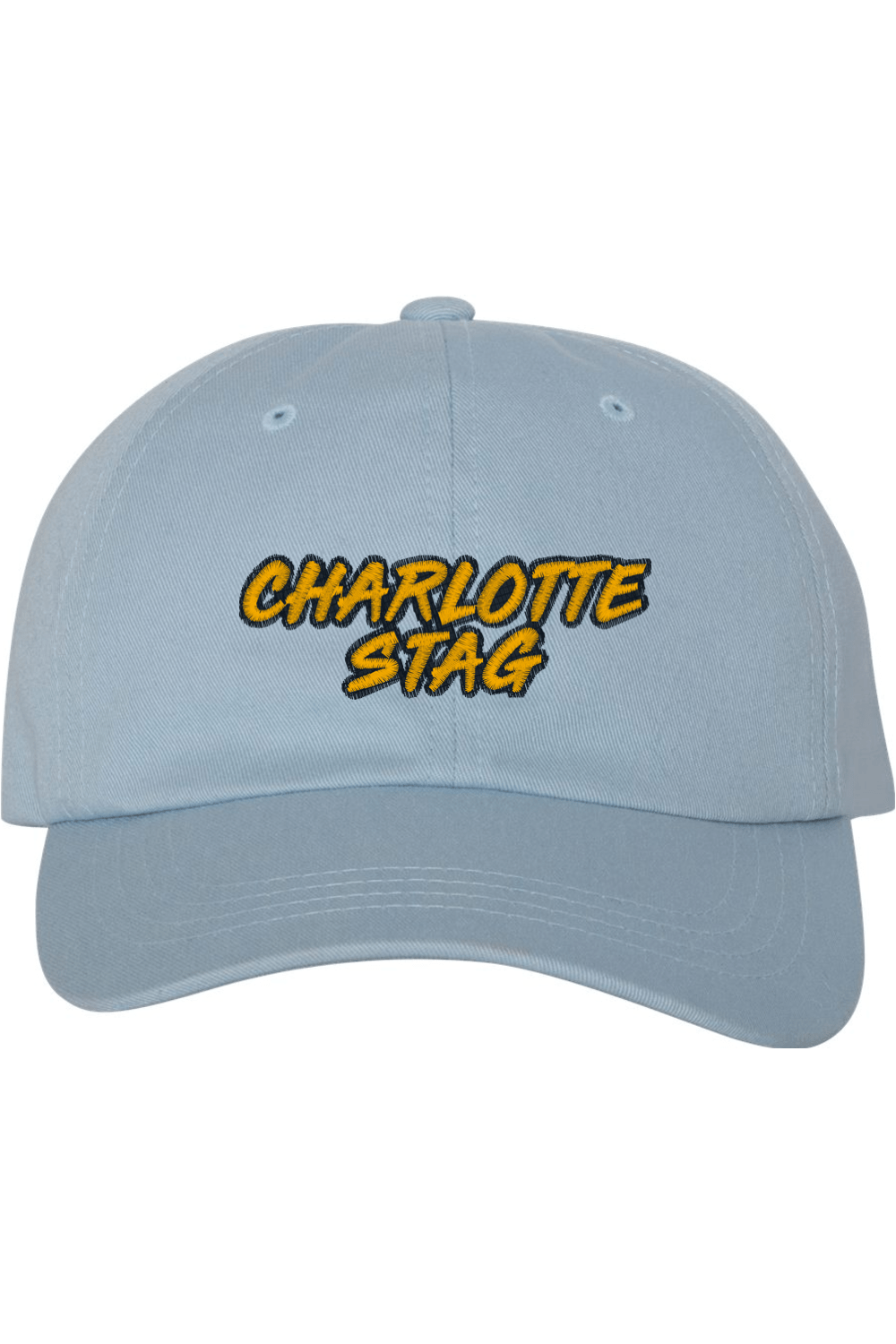 Charlotte Stag LC Embroidered Dad Hat Signature Lacrosse