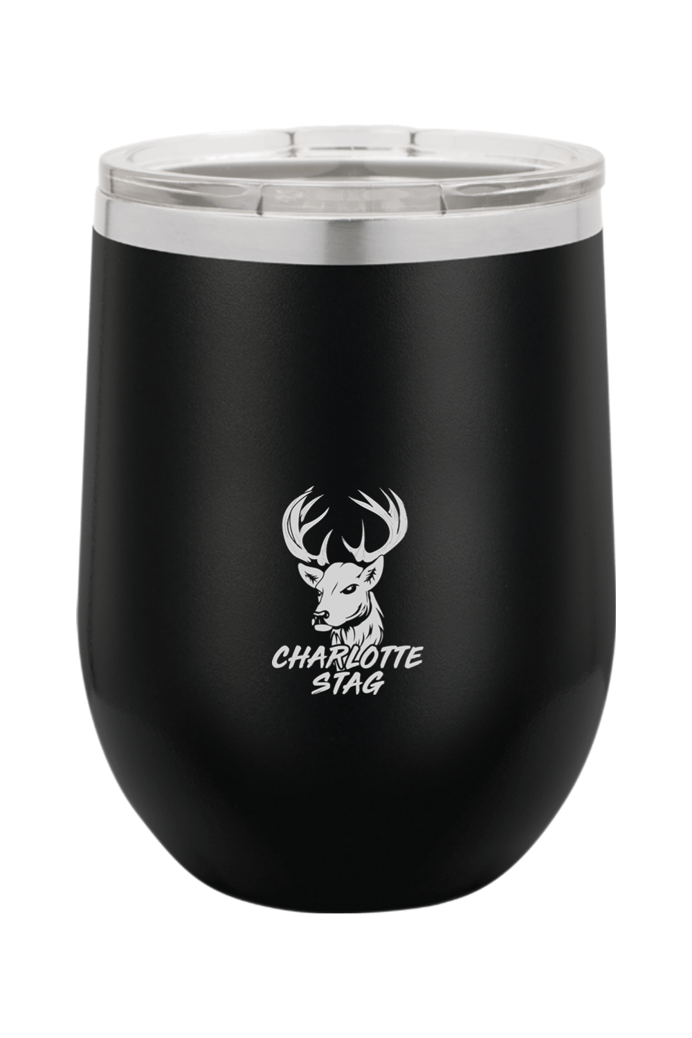 Charlotte Stag LC Insulated Wine Tumbler Signature Lacrosse