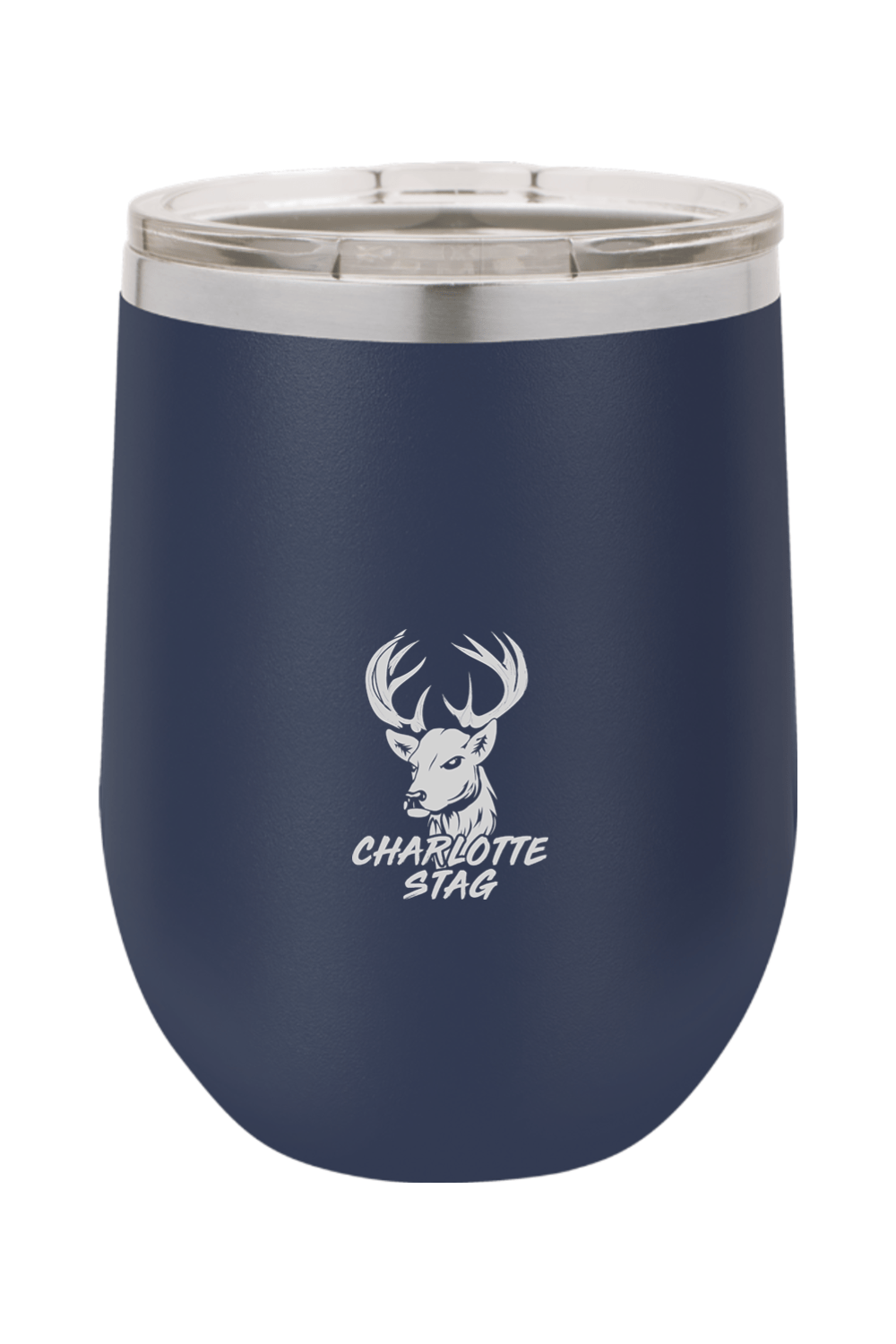 Charlotte Stag LC Insulated Wine Tumbler Signature Lacrosse