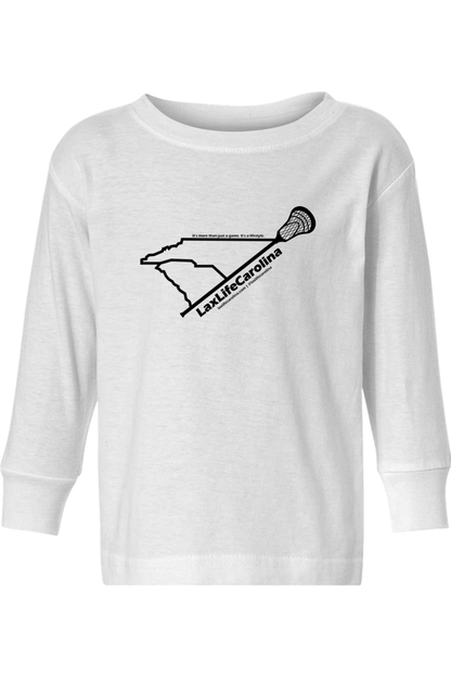 Charlotte Stag LC Toddler Long Sleeve T-Shirt Signature Lacrosse