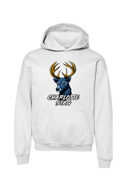 Charlotte Stag LC Youth Hoodie Signature Lacrosse