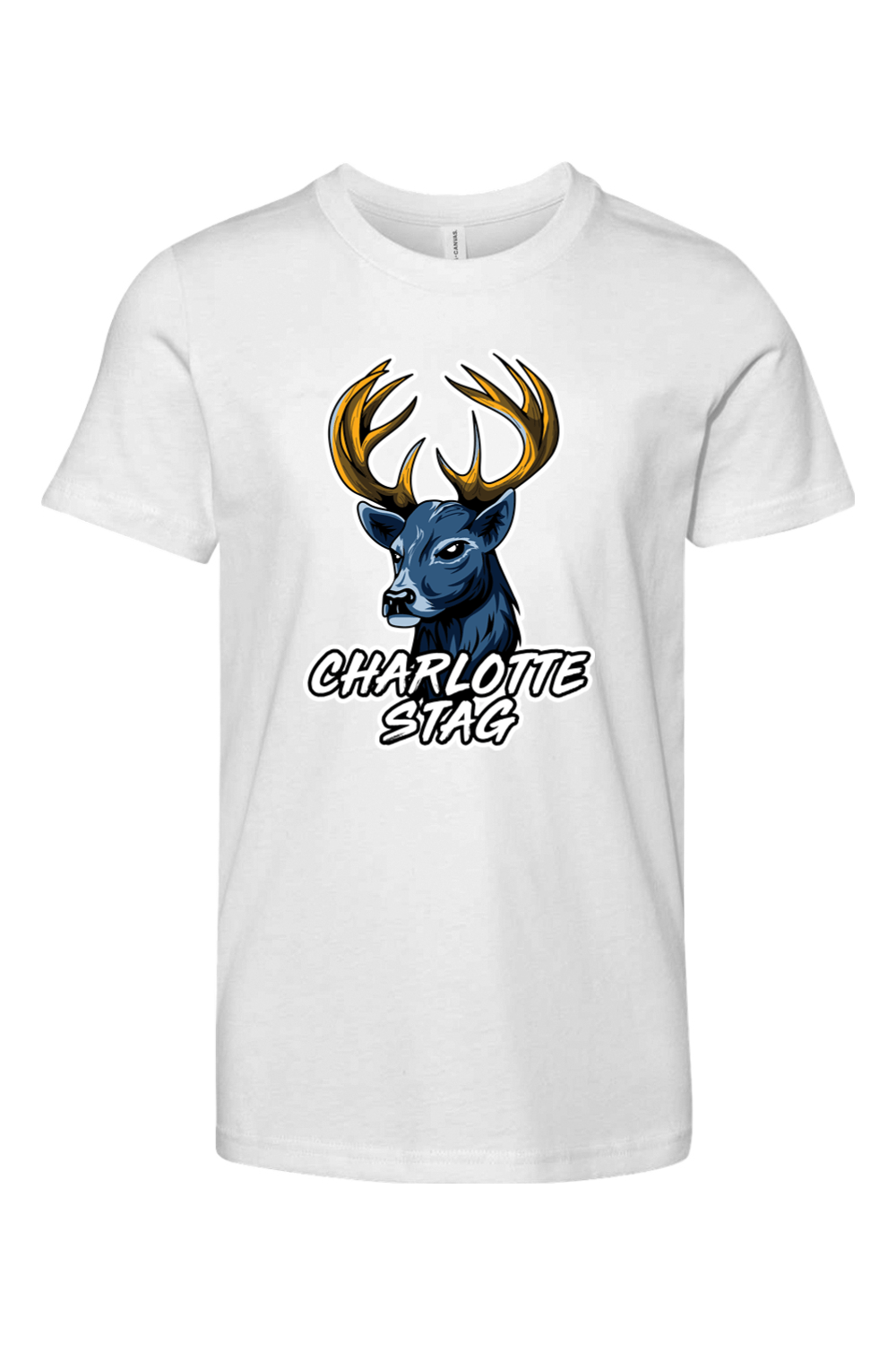 Charlotte Stag LC Youth Lifestyle T-Shirt Signature Lacrosse