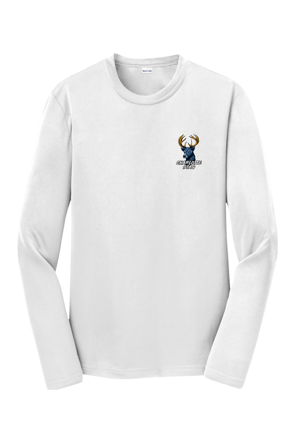 Charlotte Stag LC Youth Long Sleeve T-Shirt Signature Lacrosse