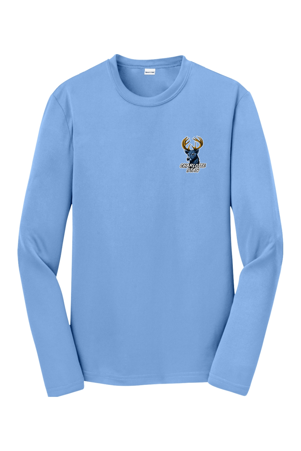 Charlotte Stag LC Youth Long Sleeve T-Shirt Signature Lacrosse